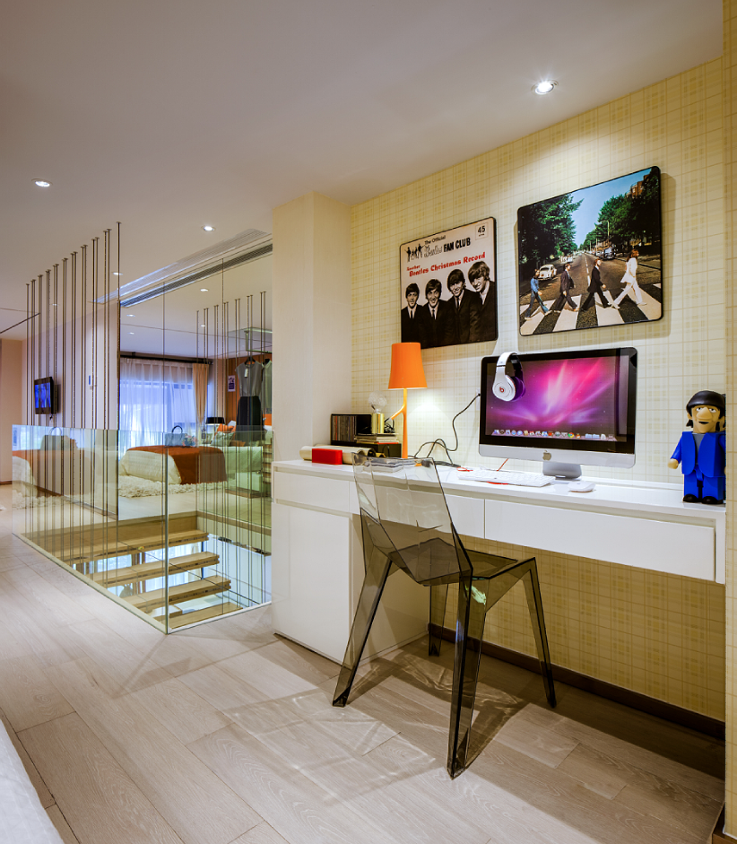 龍湖九里晴川-現(xiàn)代簡約-臥室設計效果圖