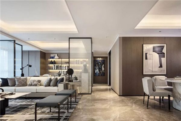 客廳隔斷常見的幾種方法，附客廳隔斷效果圖