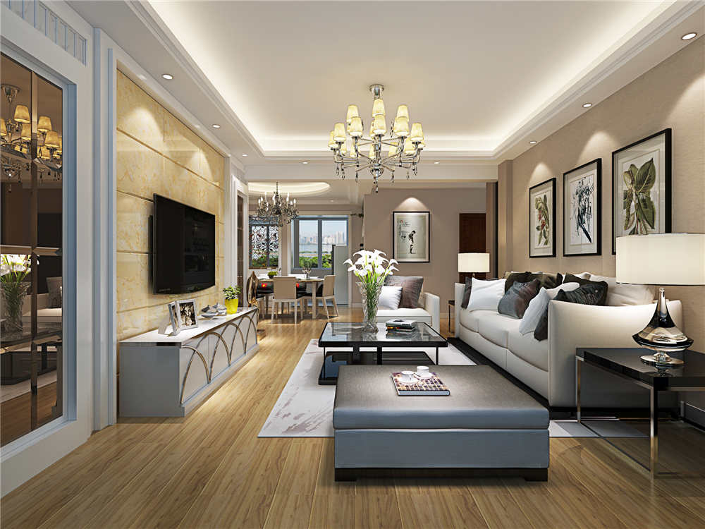 龍湖九里晴川-現(xiàn)代簡(jiǎn)約-臥室設(shè)計(jì)效果圖