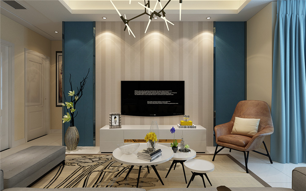 龍湖九里晴川-現(xiàn)代簡約-臥室設(shè)計(jì)效果圖