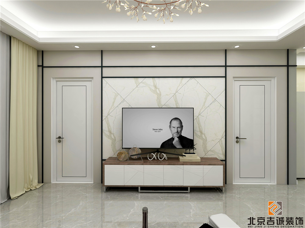 龍湖九里晴川-現(xiàn)代簡約-臥室設計效果圖