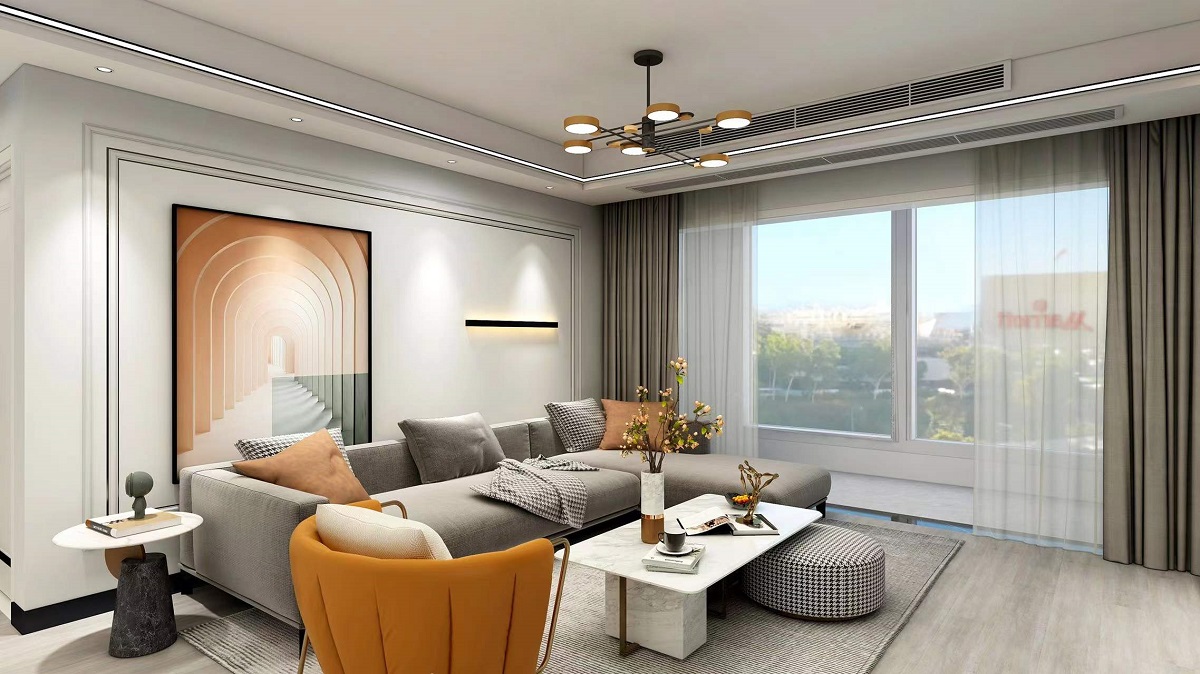 龍湖九里晴川-現(xiàn)代簡約-臥室設(shè)計效果圖